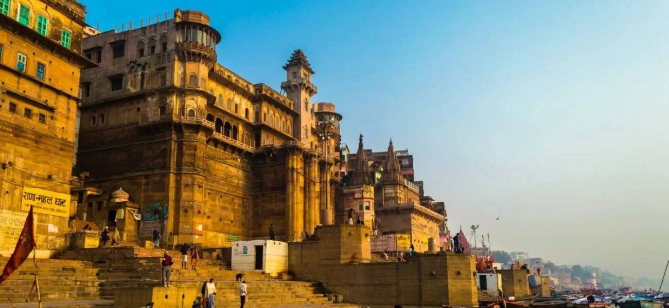 Rana Mahal Ghat heritage façade