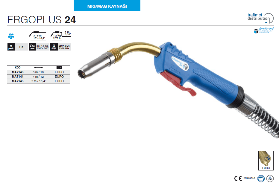 Trafimet Ergoplus 24 Mig Torcu