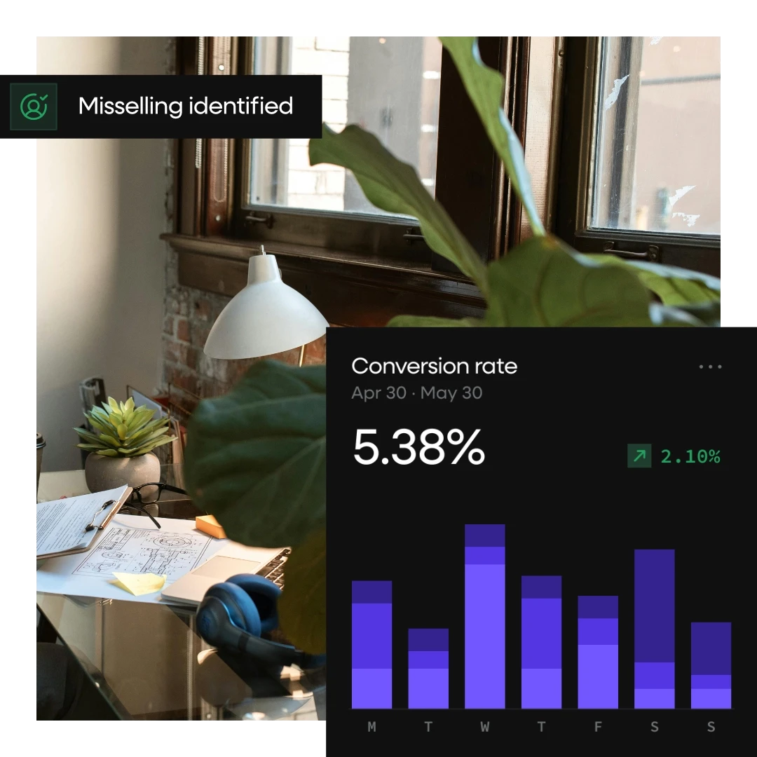 Table showing transaction history