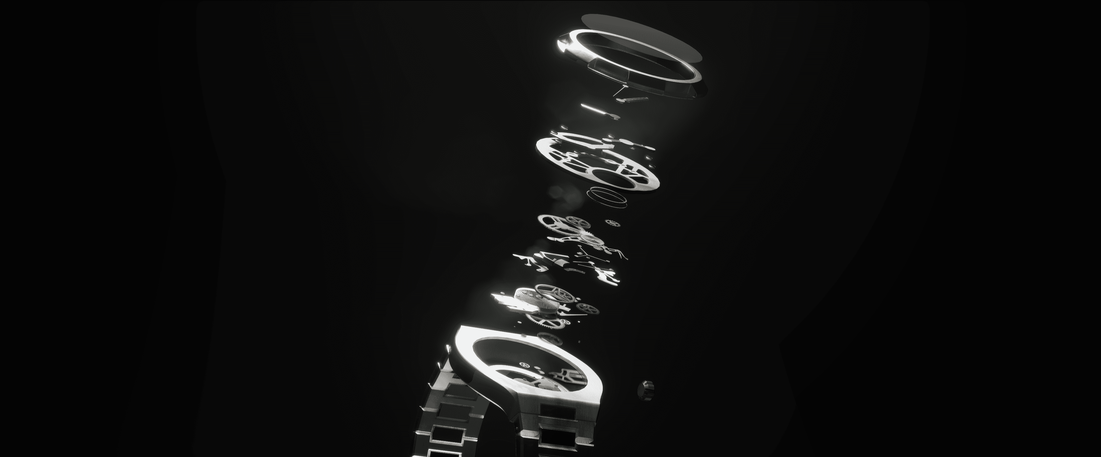 Tech Unreal photoreal industrial CGI render of factory exterior