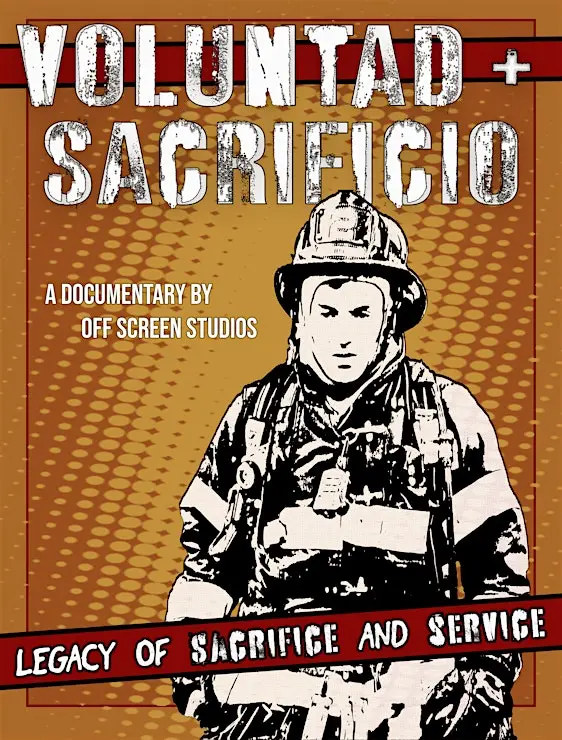 Poster design for "Voluntad y Sacrificio" - upcoming documentary short, April 2026