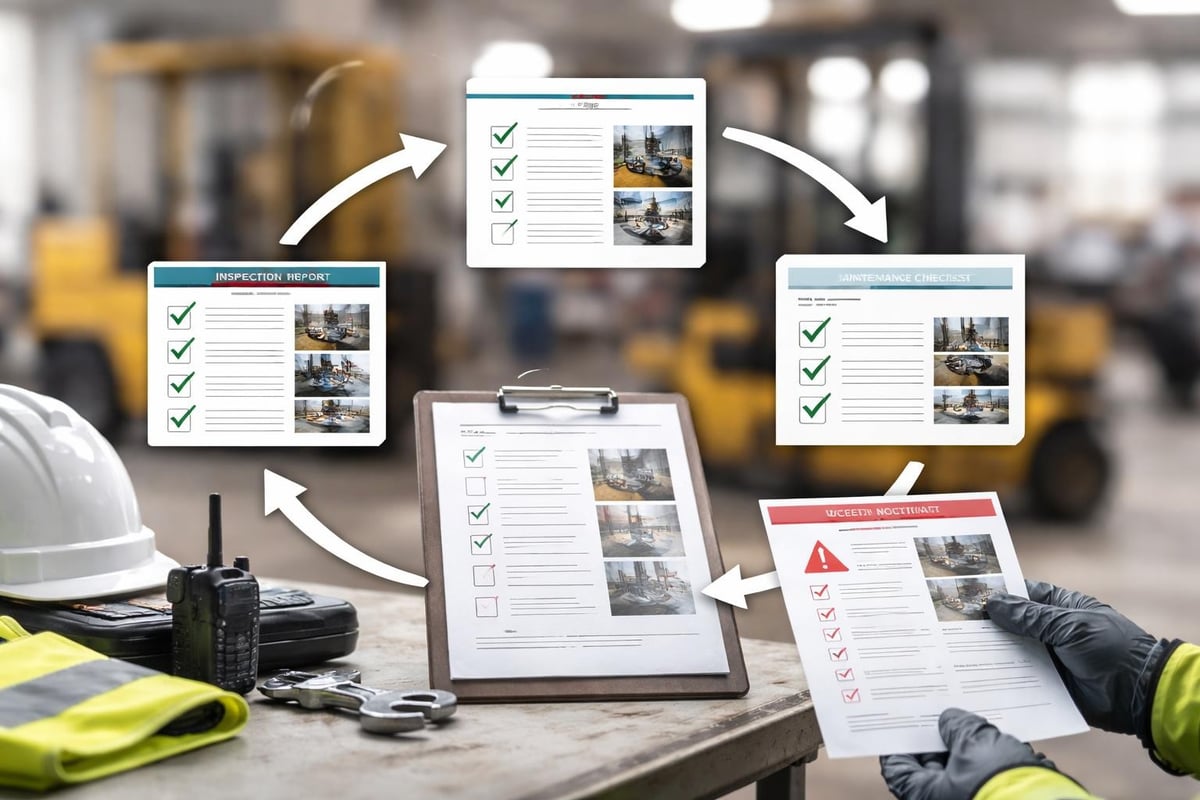 Inspection documentation workflow