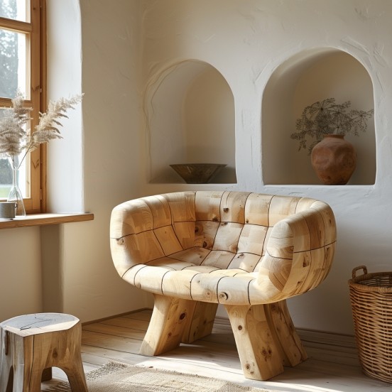 Wooden chair