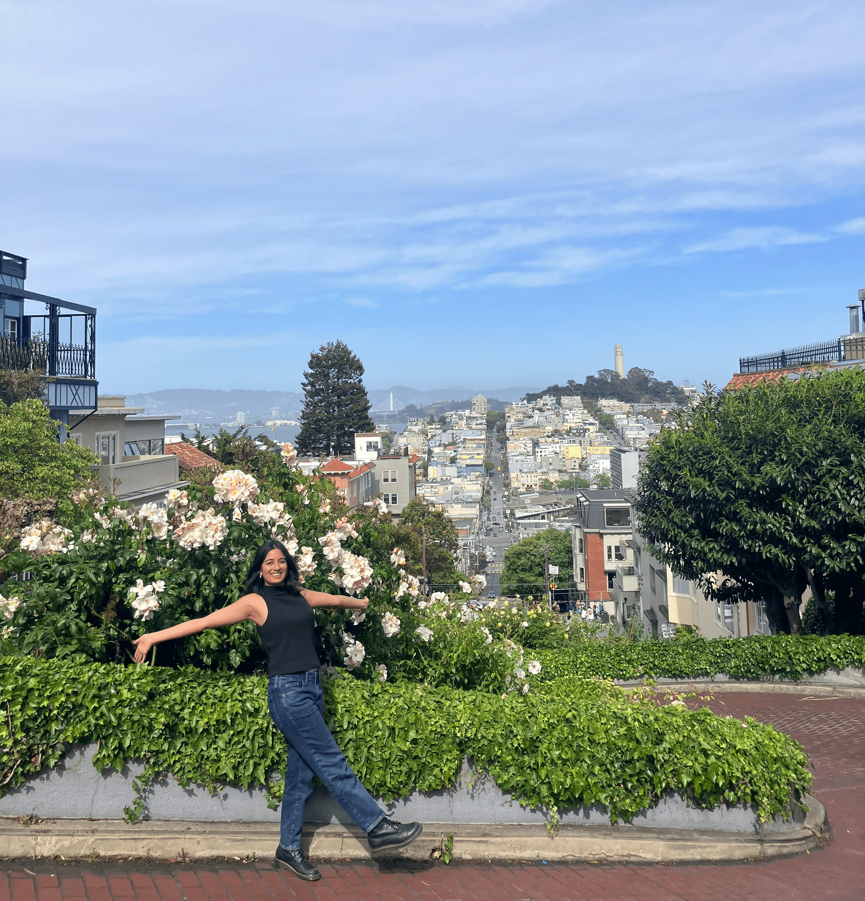 Woman with color palette