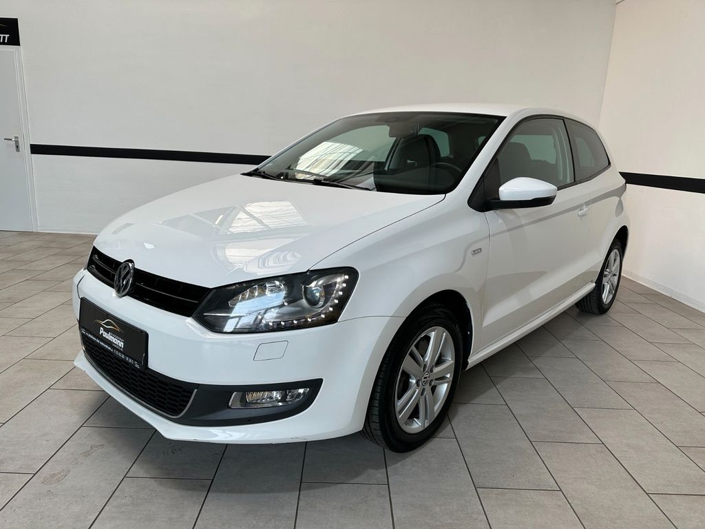 VW Polo 2014 WHITE Gebrauchtwagen - Hauptansicht