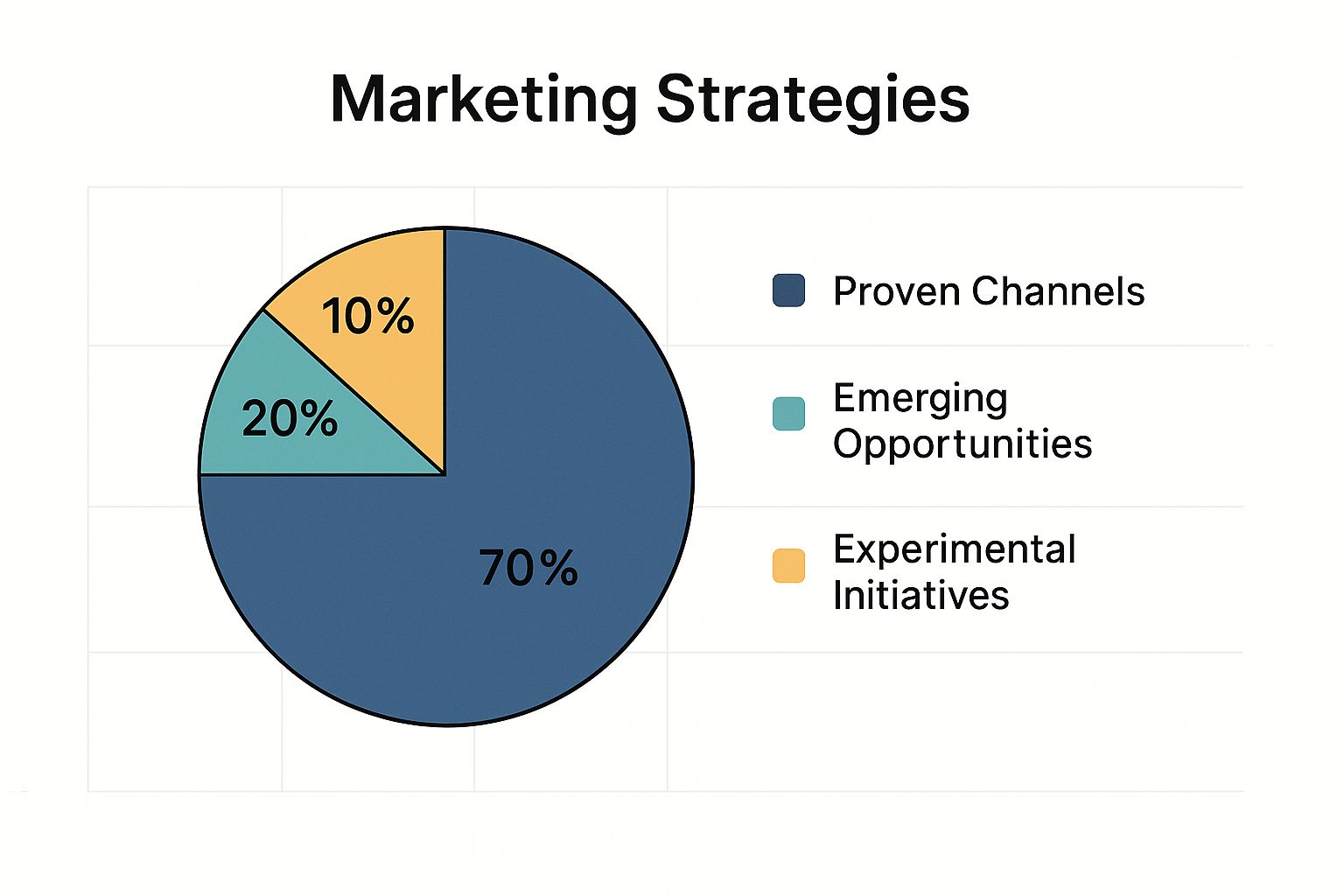 Infographic showing key data about The 70-20-10 Rule