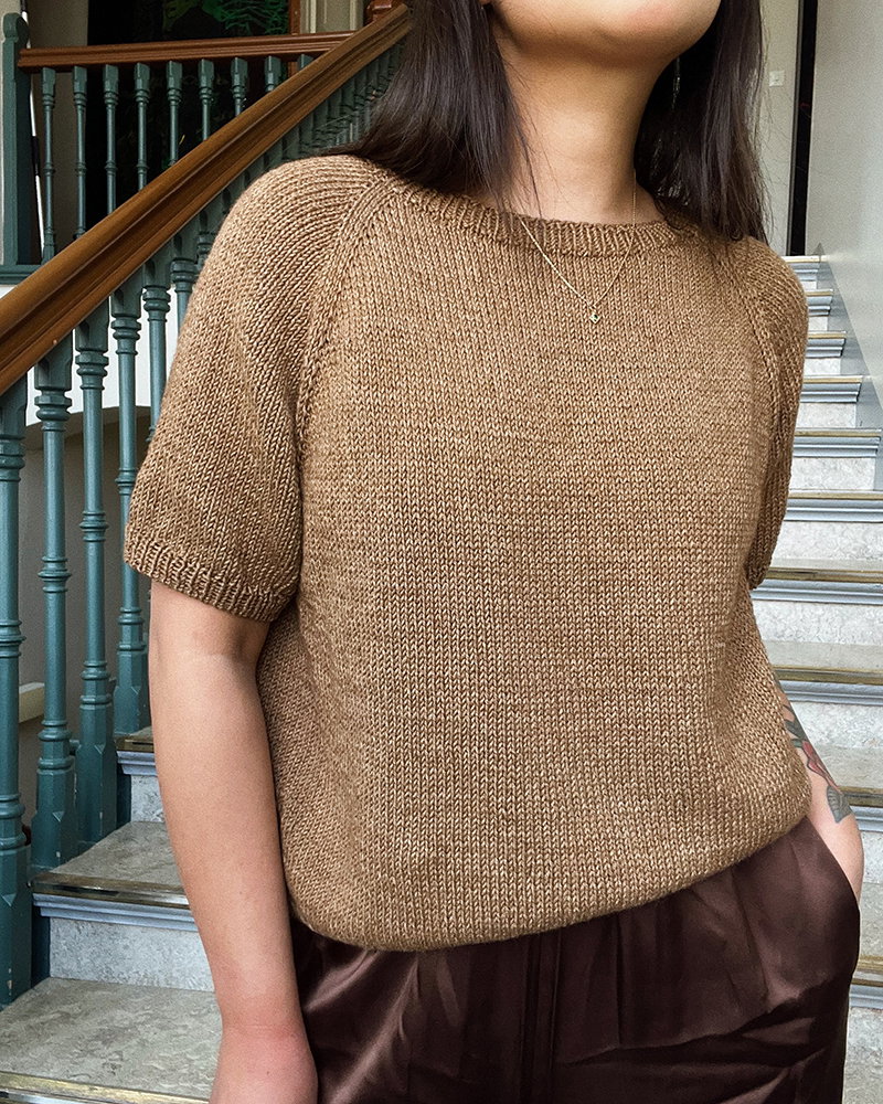 Annecy Tee knitting pattern, photo 2