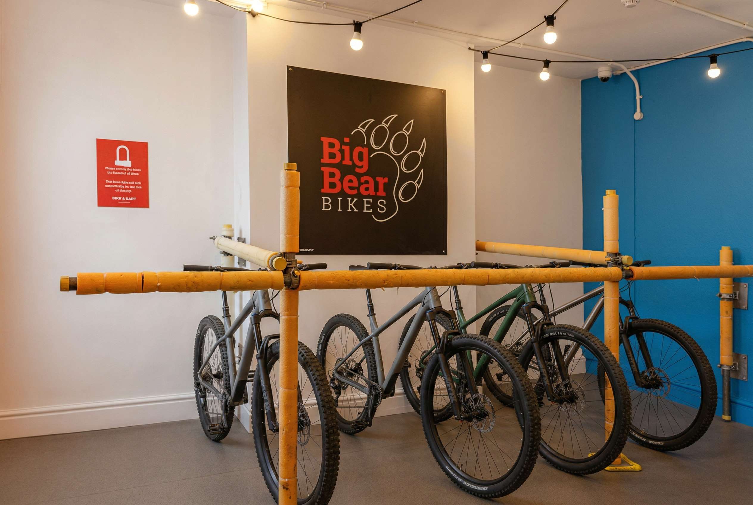 Free bike storage