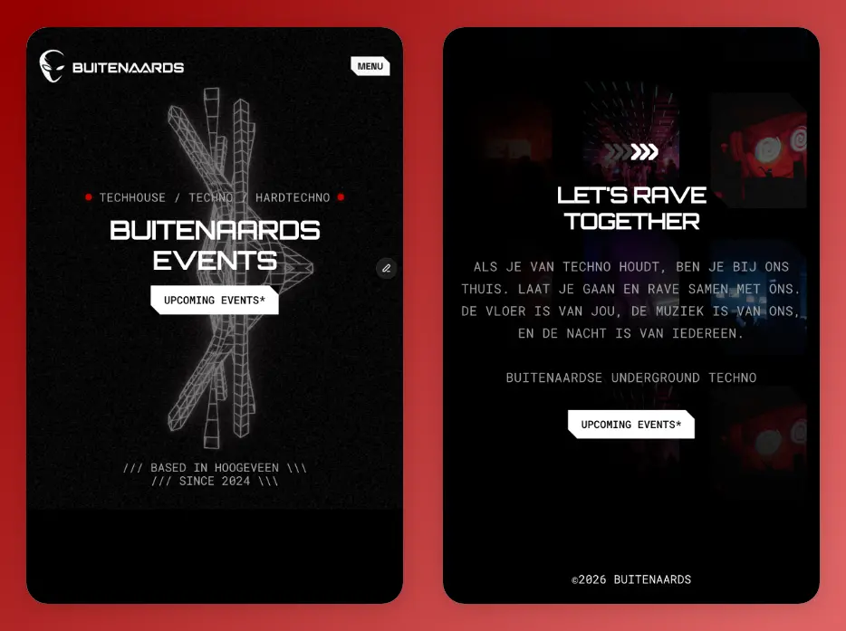 Buitenaards website klantcase