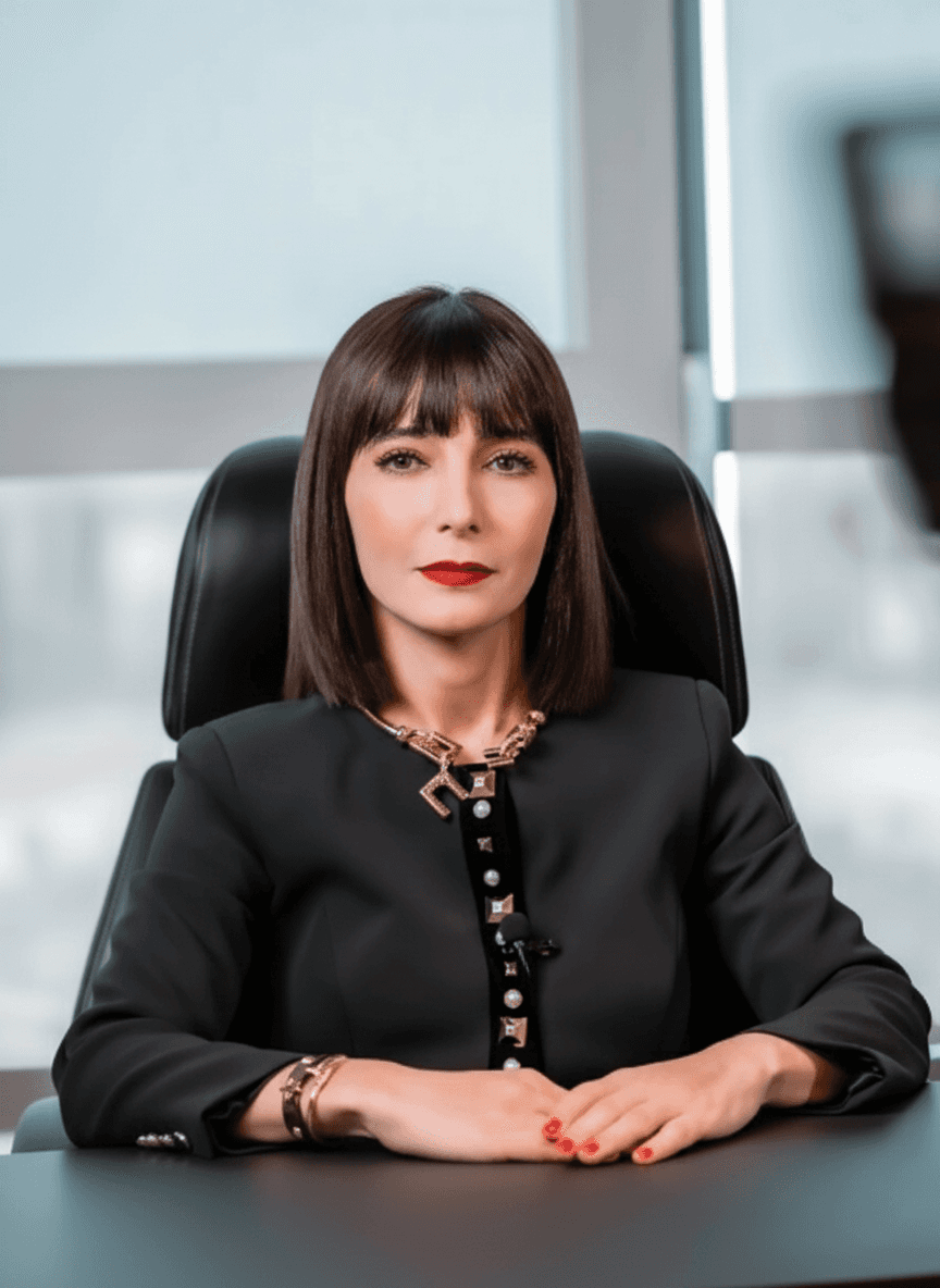 Portrait of portfolio creator – front view