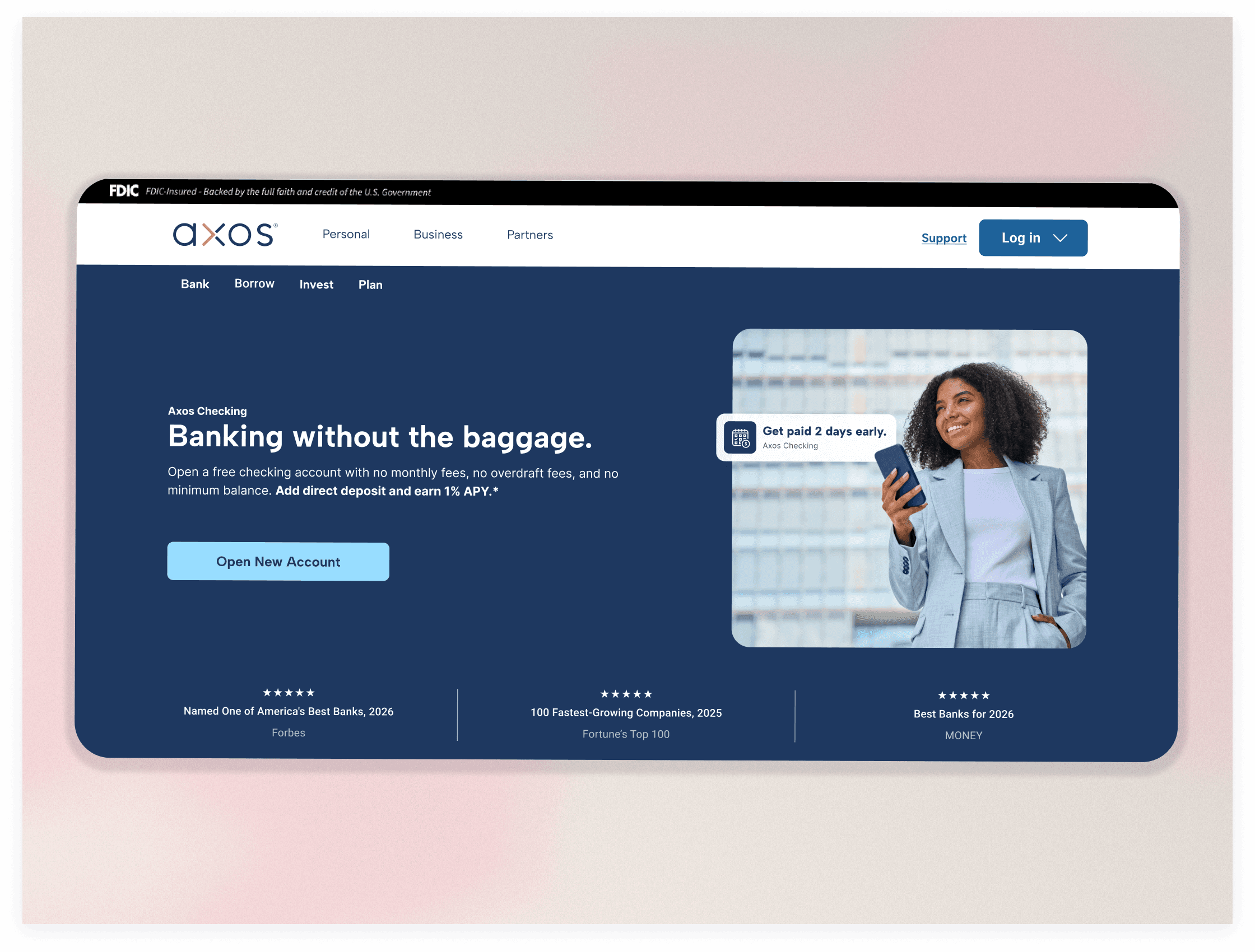 Axos Checking GTM