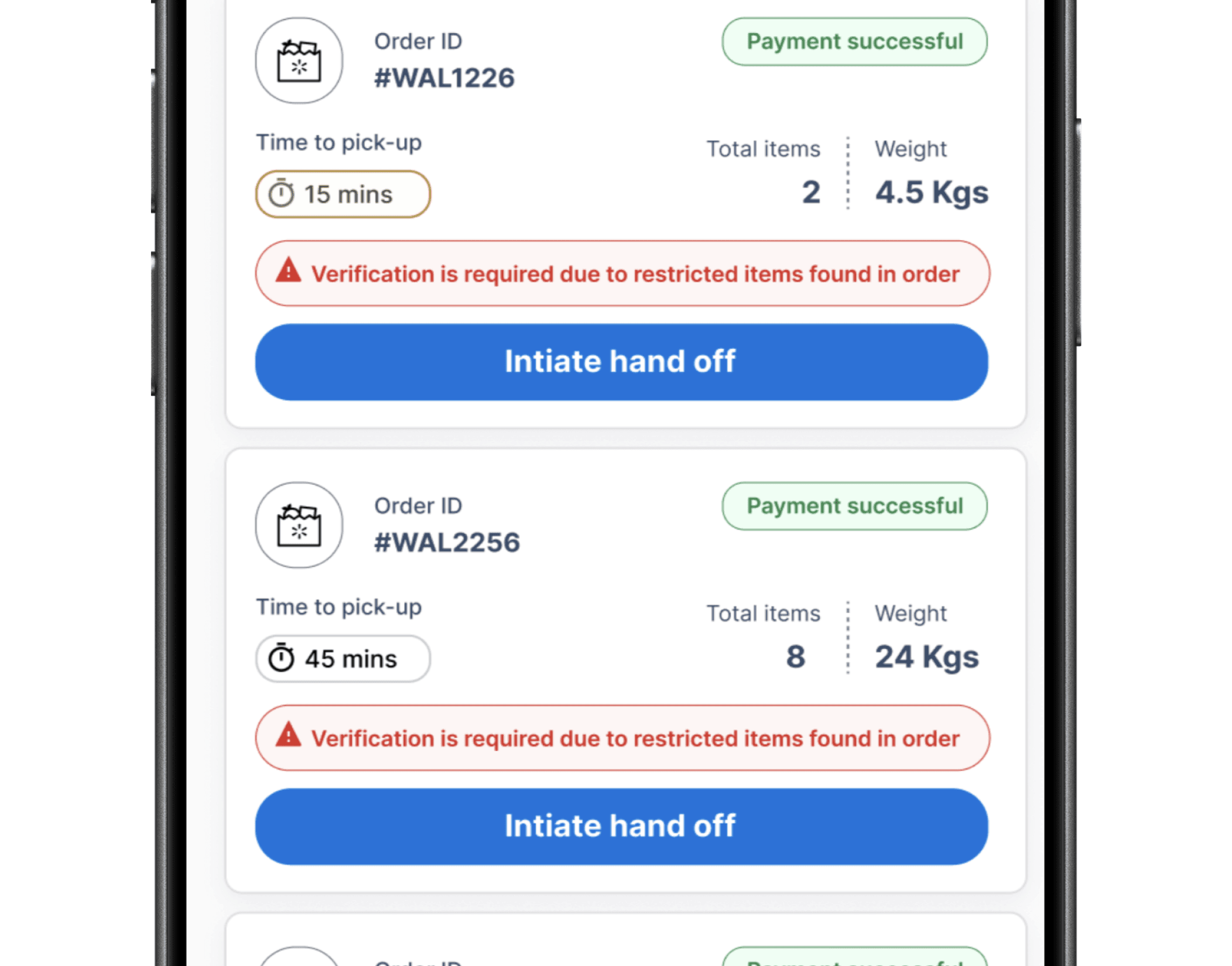 Palm tree beside abstract object on a minimal backdrop.