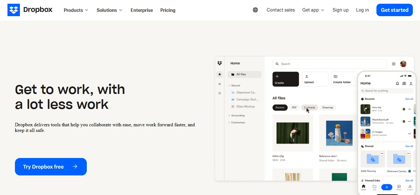 Dropbox for Automatic Version Control