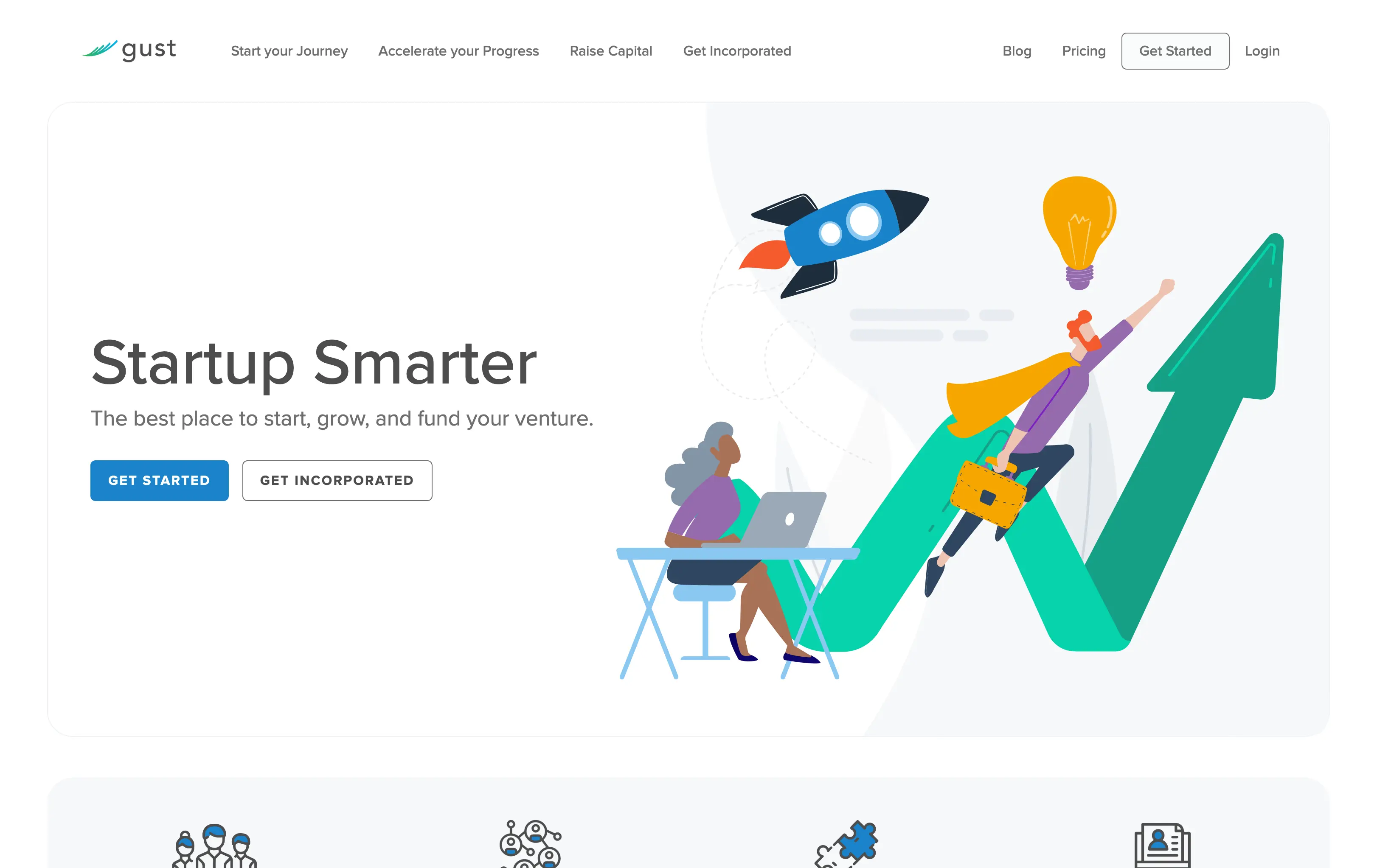 Gust The best place to start grow and fund your venture