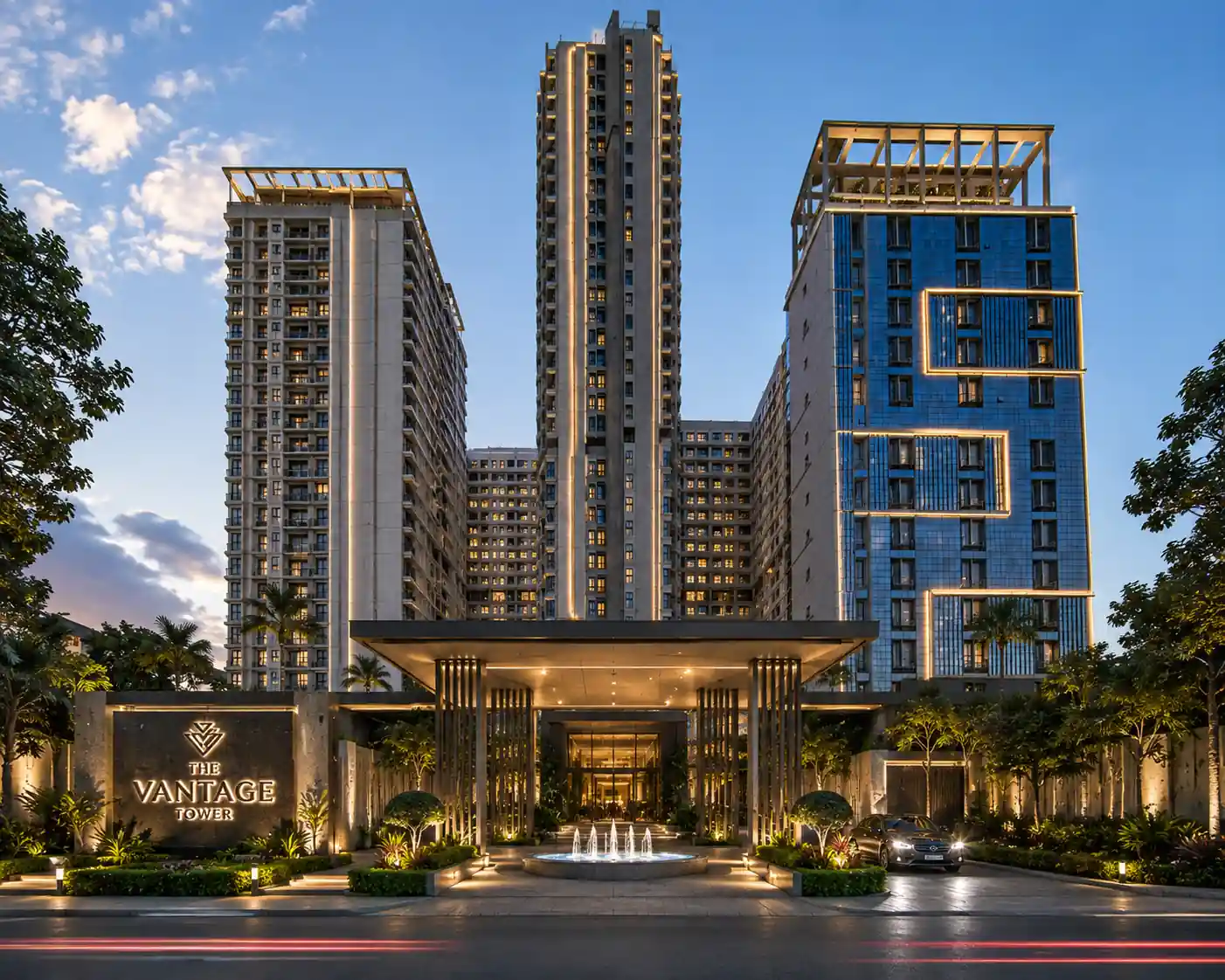 The Vantage Tower building exterior