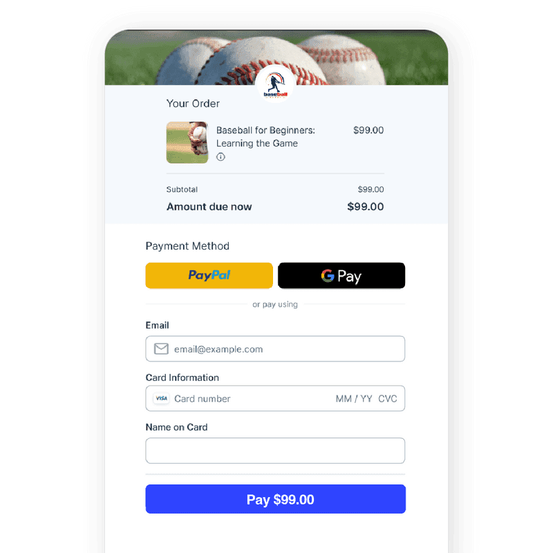 authorize.net and samcart checkout
