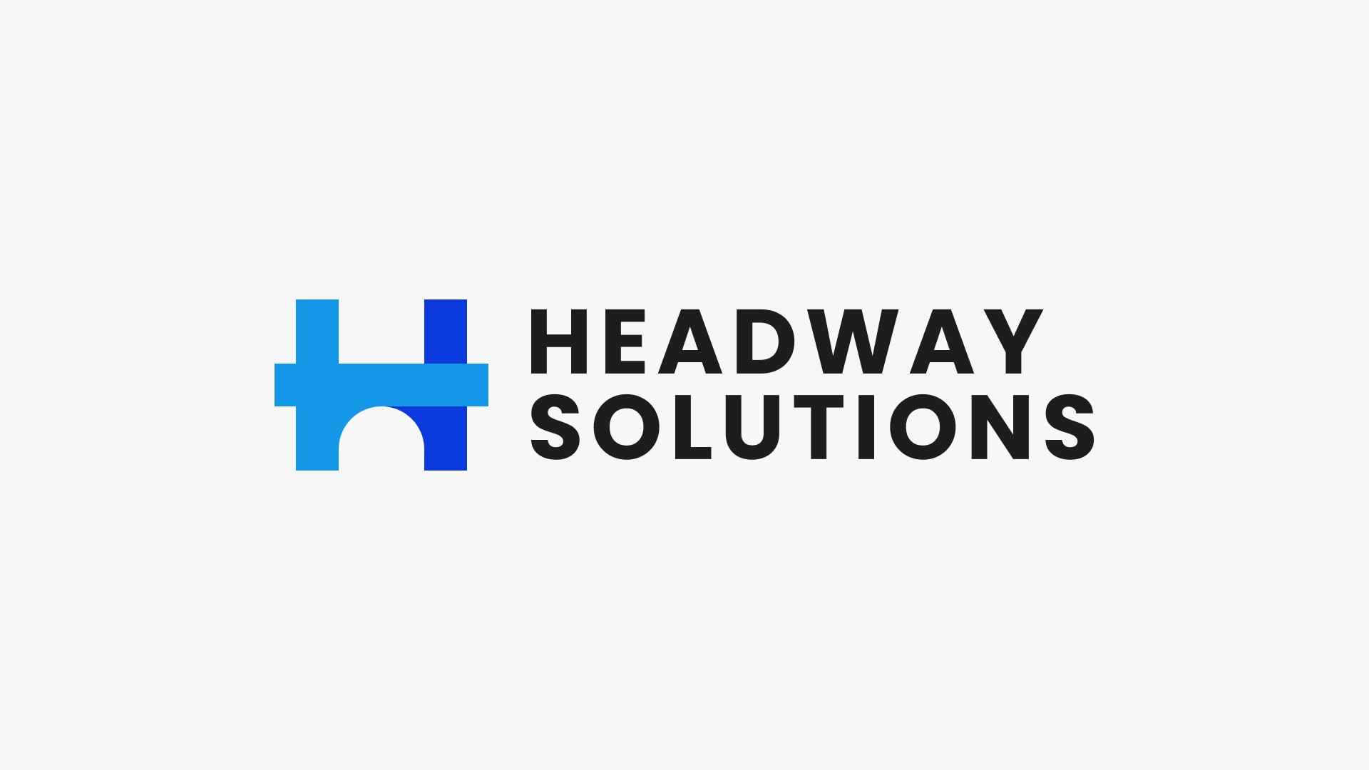 Logo design for Headway Solutions by CHYRKOV studio