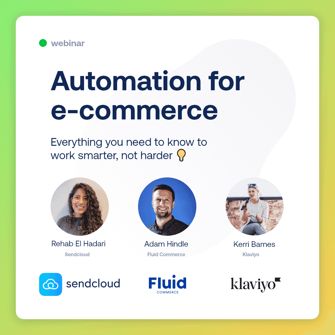 Automation for e-commerce. With Fluid Commerce & Klaviyo