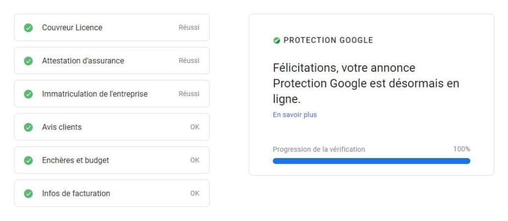 Quels types d'entreprises sont éligibles aux annonces de service local ?