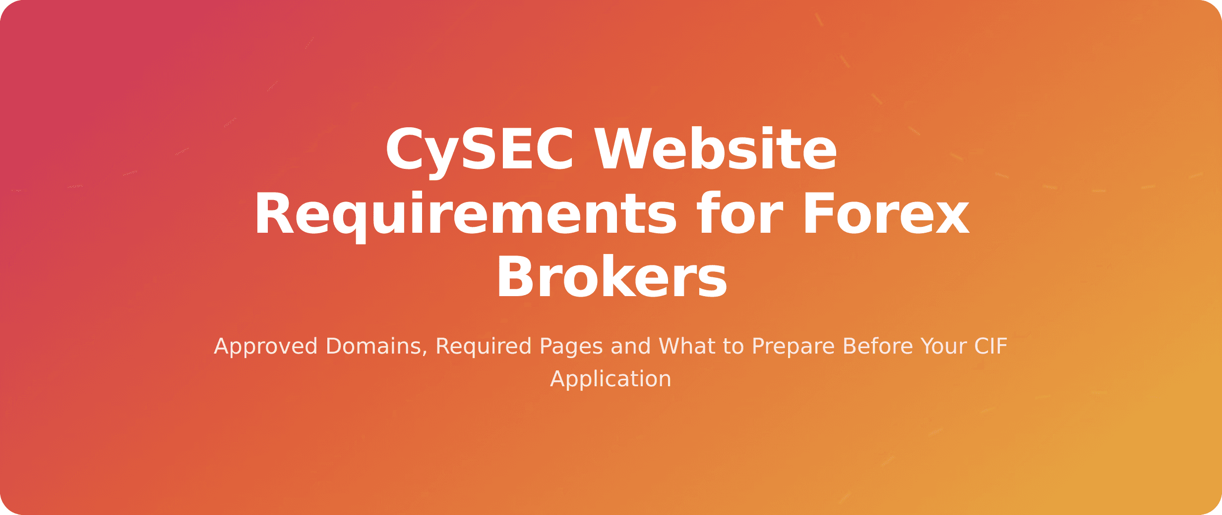 Liquidity providers typically check regulatory status, product scope, entity structure and jurisdiction disclosures. Payment processors focus on legal identity, risk warnings, refund/withdrawal policy, SSL certification and contact information. Banking partners review AML/KYC policy, complaints procedures and overall operational credibility. A website missing any of these elements can slow down or prevent counterparty onboarding.