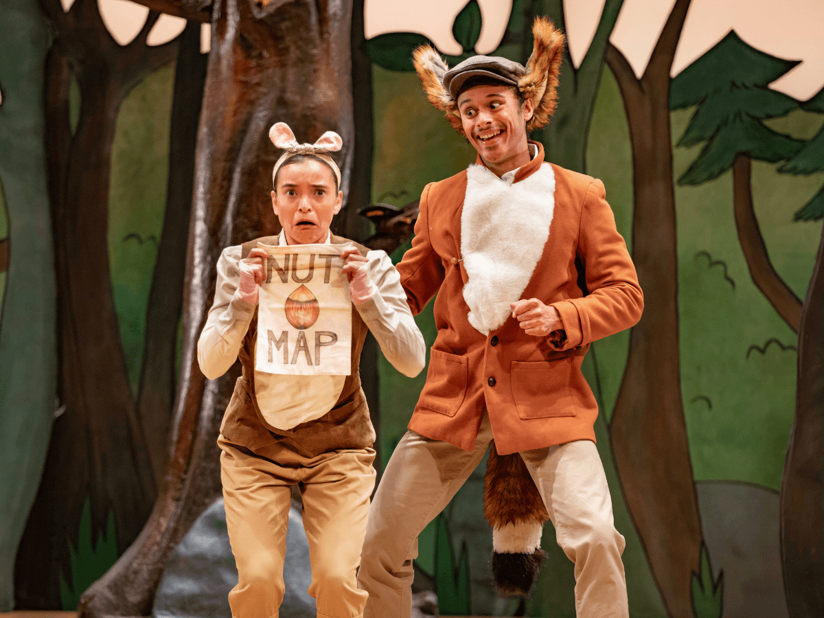 The Gruffalo production image from the 2024 stage production