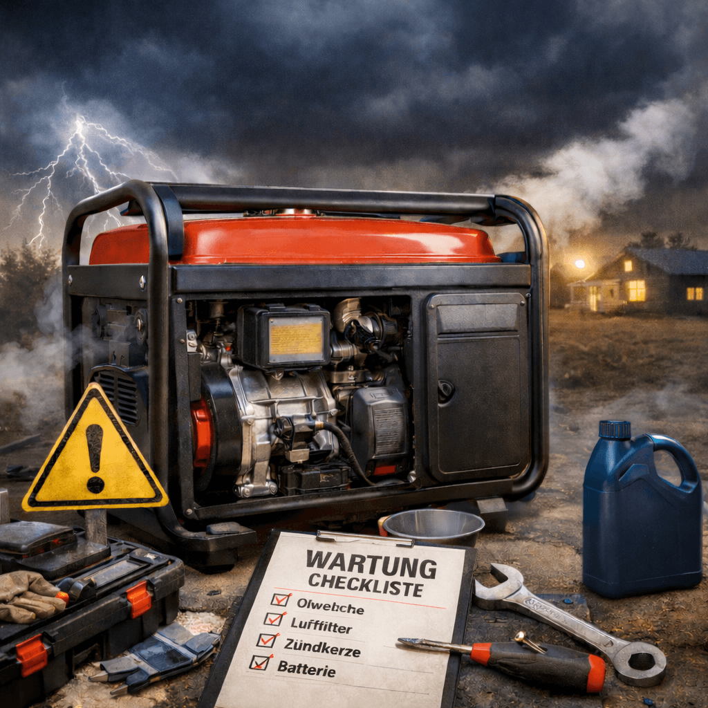 Stromaggregat Wartung