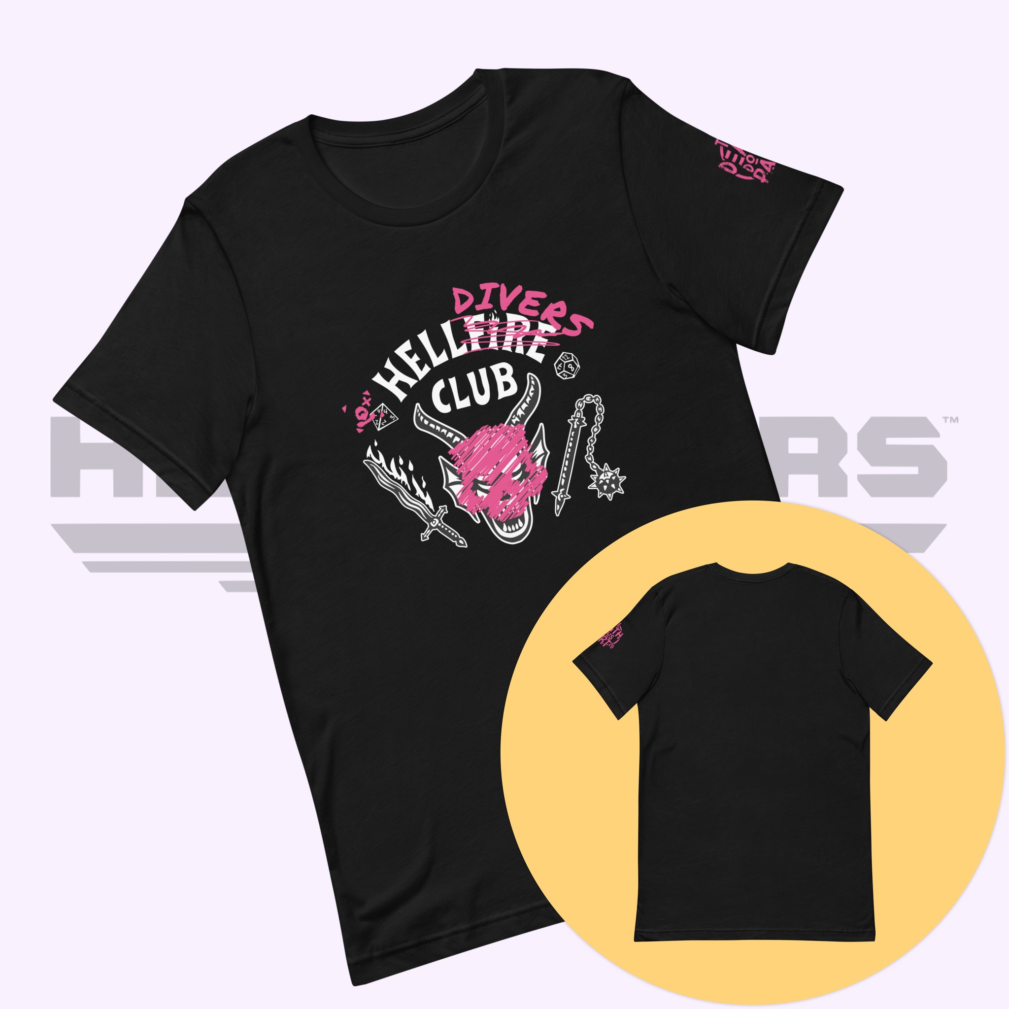 Helldivers Club T-Shirt design