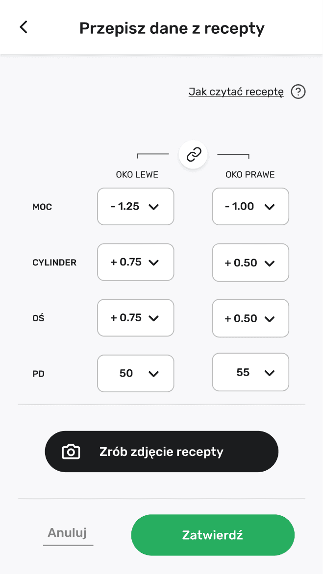 wokularach.pl ecommerce screen by kniec.pl