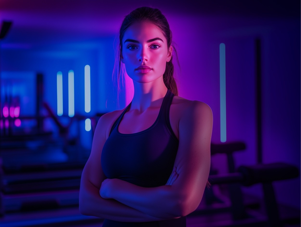 A fit women looking at you