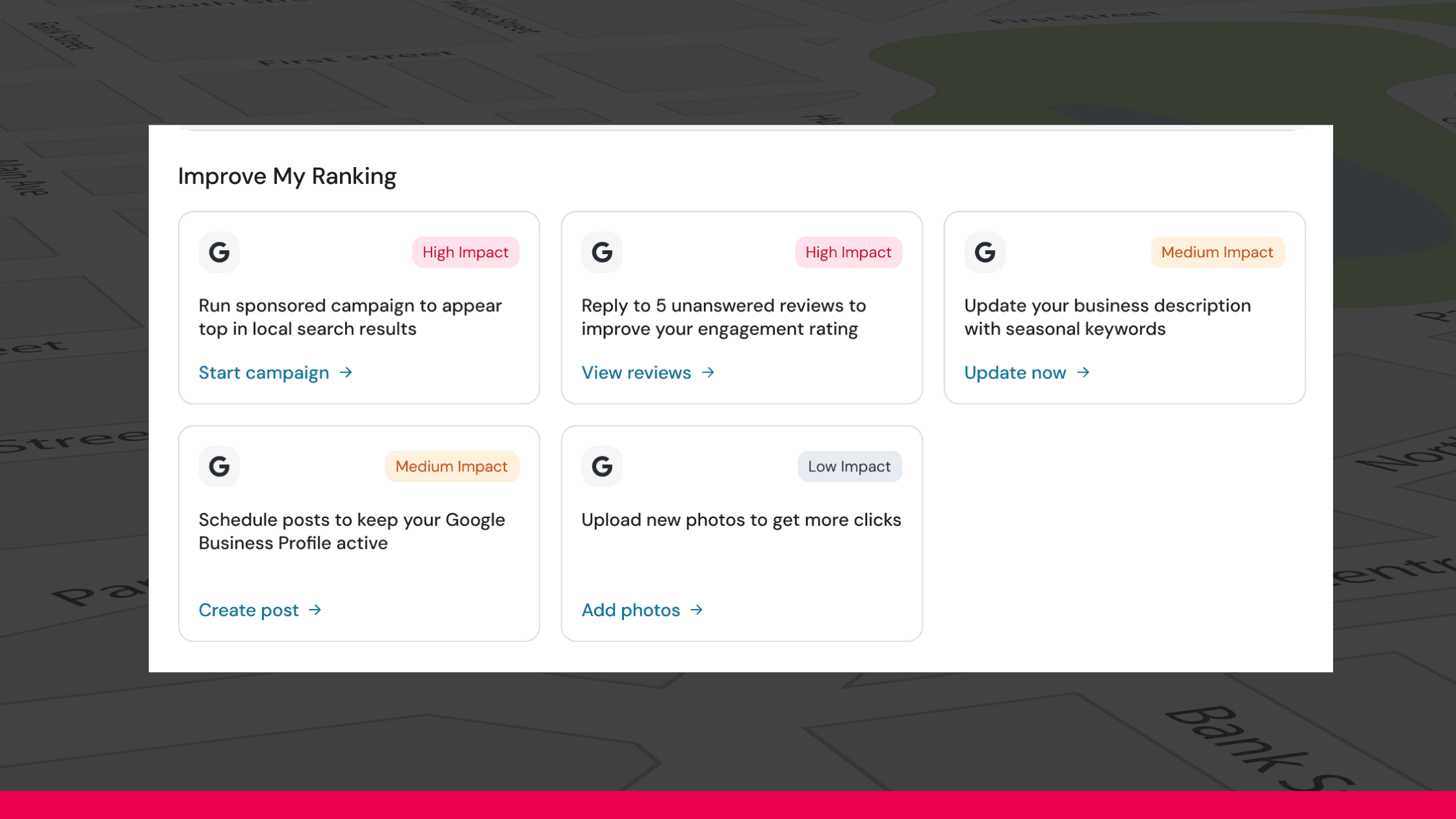 How to Improve Your Google Maps Ranking
