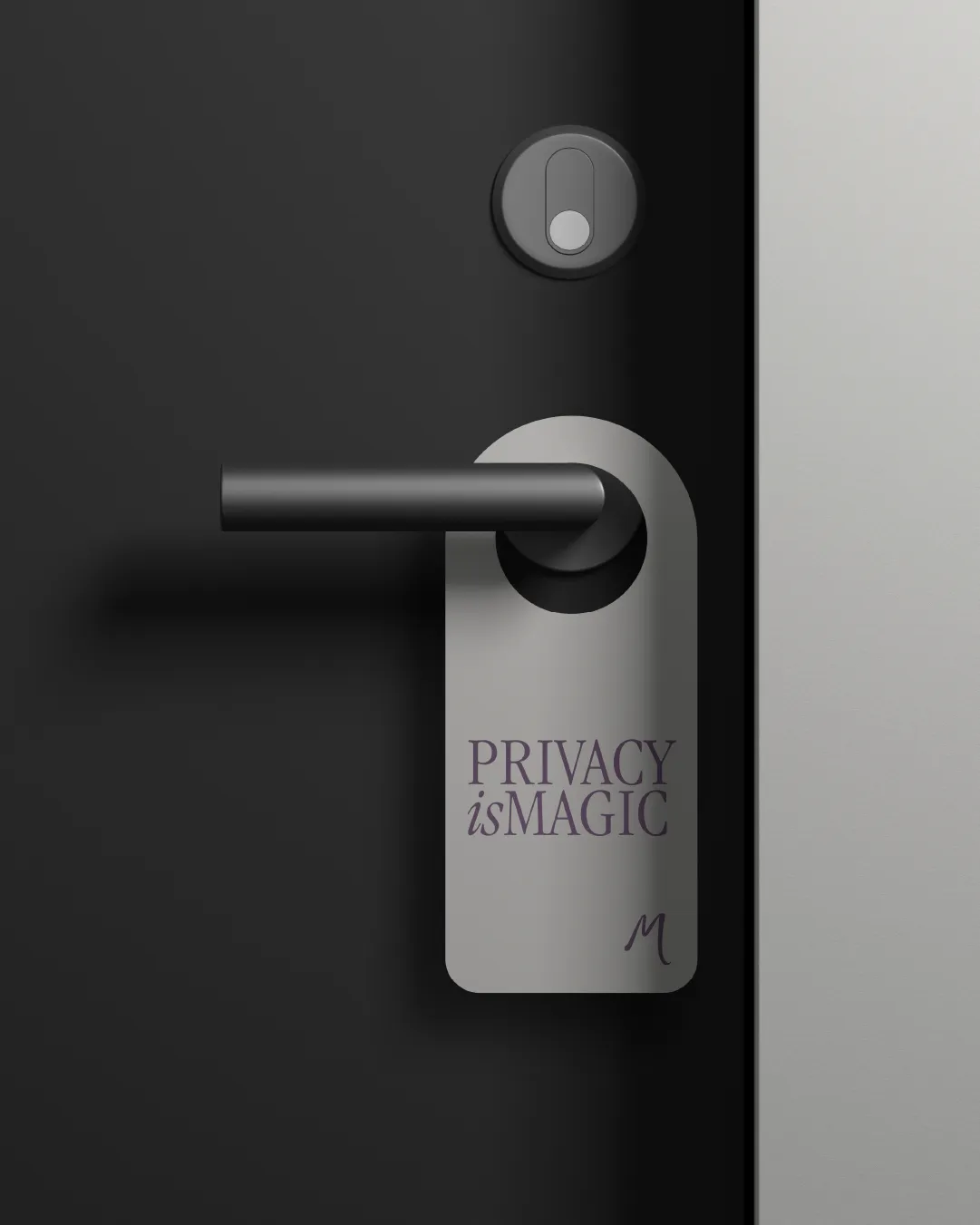 Door hanger Mockup