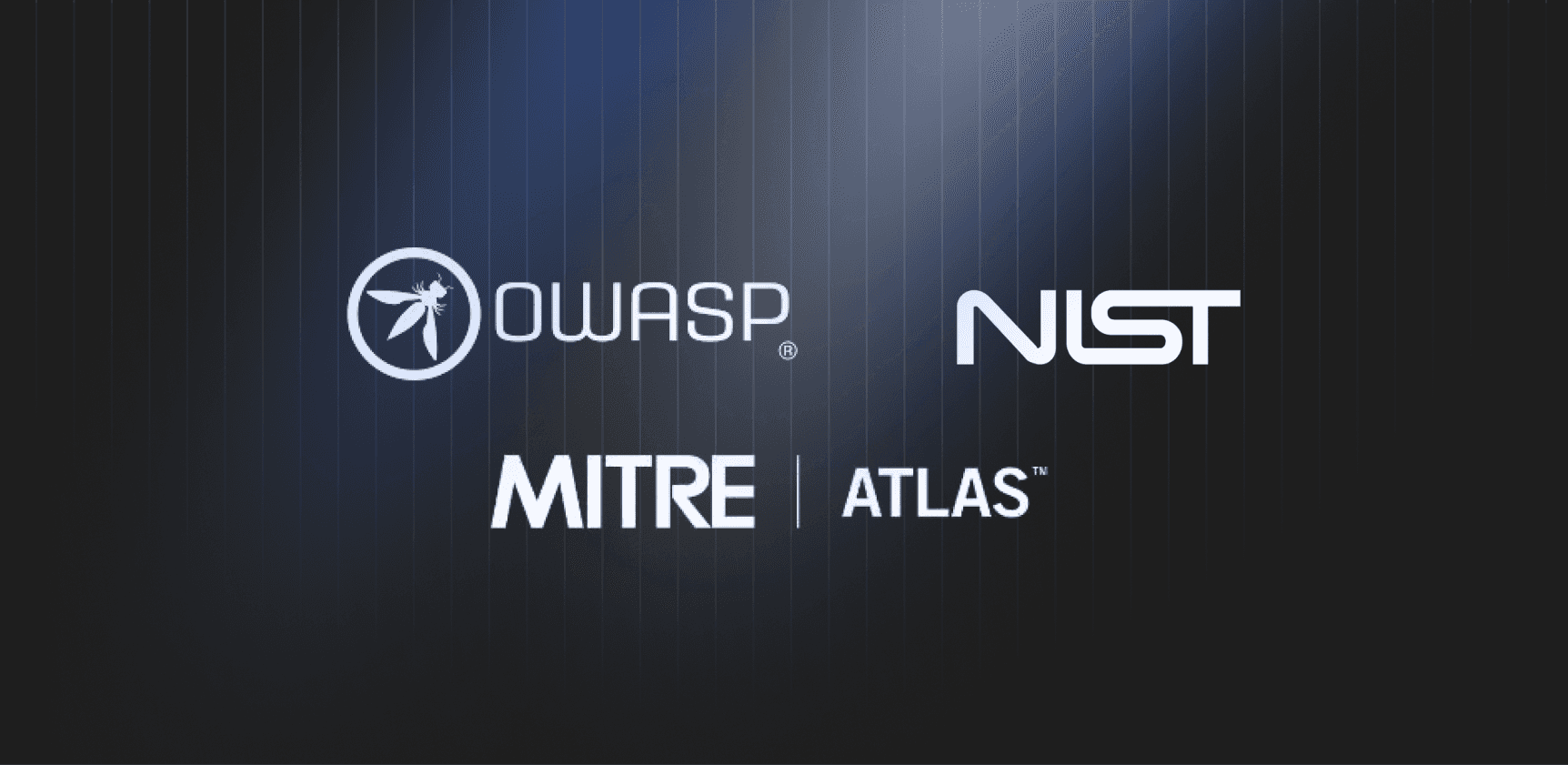 Globally recognized AI security frameworks including OWASP, NIST, MITRE, and ATLAS supported by Repello