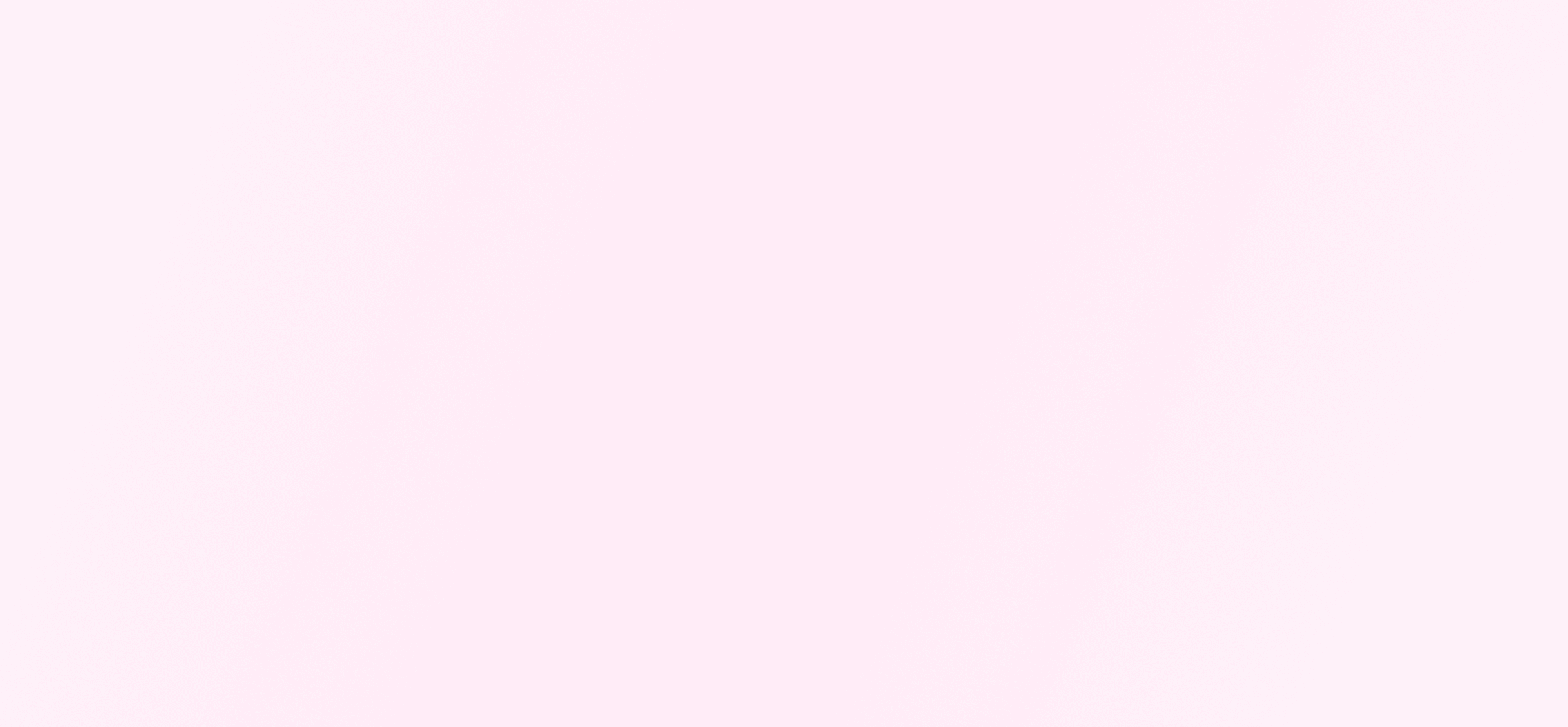 A solid pastel pink background with a soft texture.