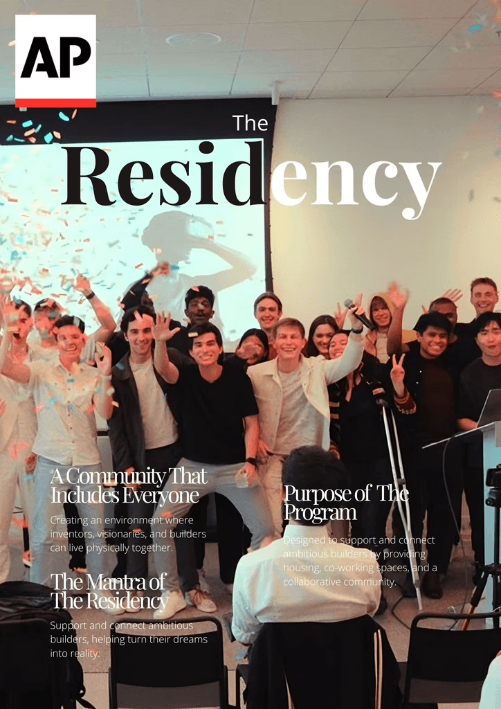 AP News article about The Residency