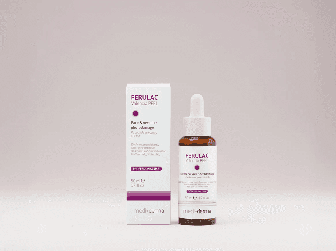 TCA Ferulac Valencia pīlings ādas atjaunošanai