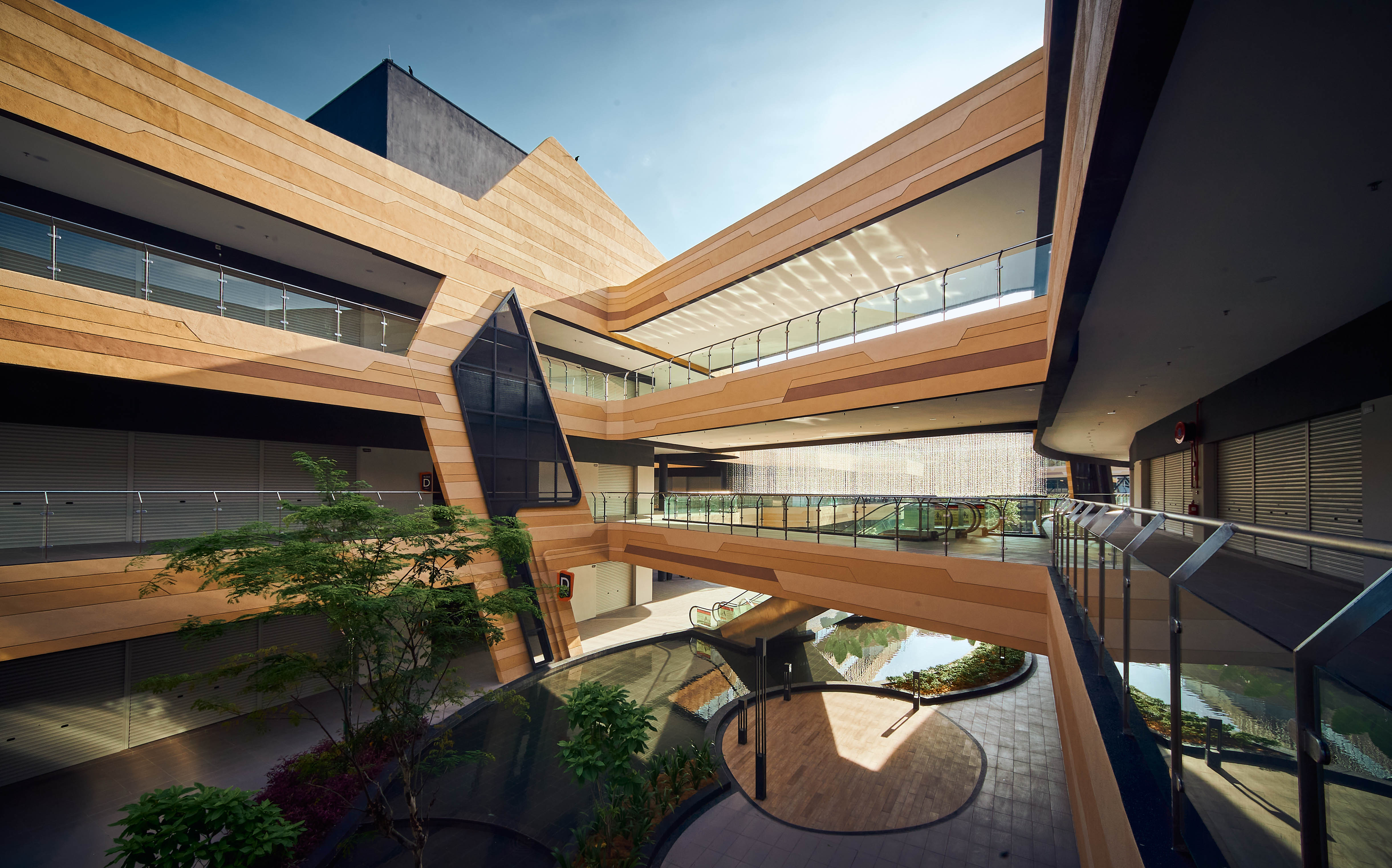 Exterior view of Eco Hill project by Asima Architects