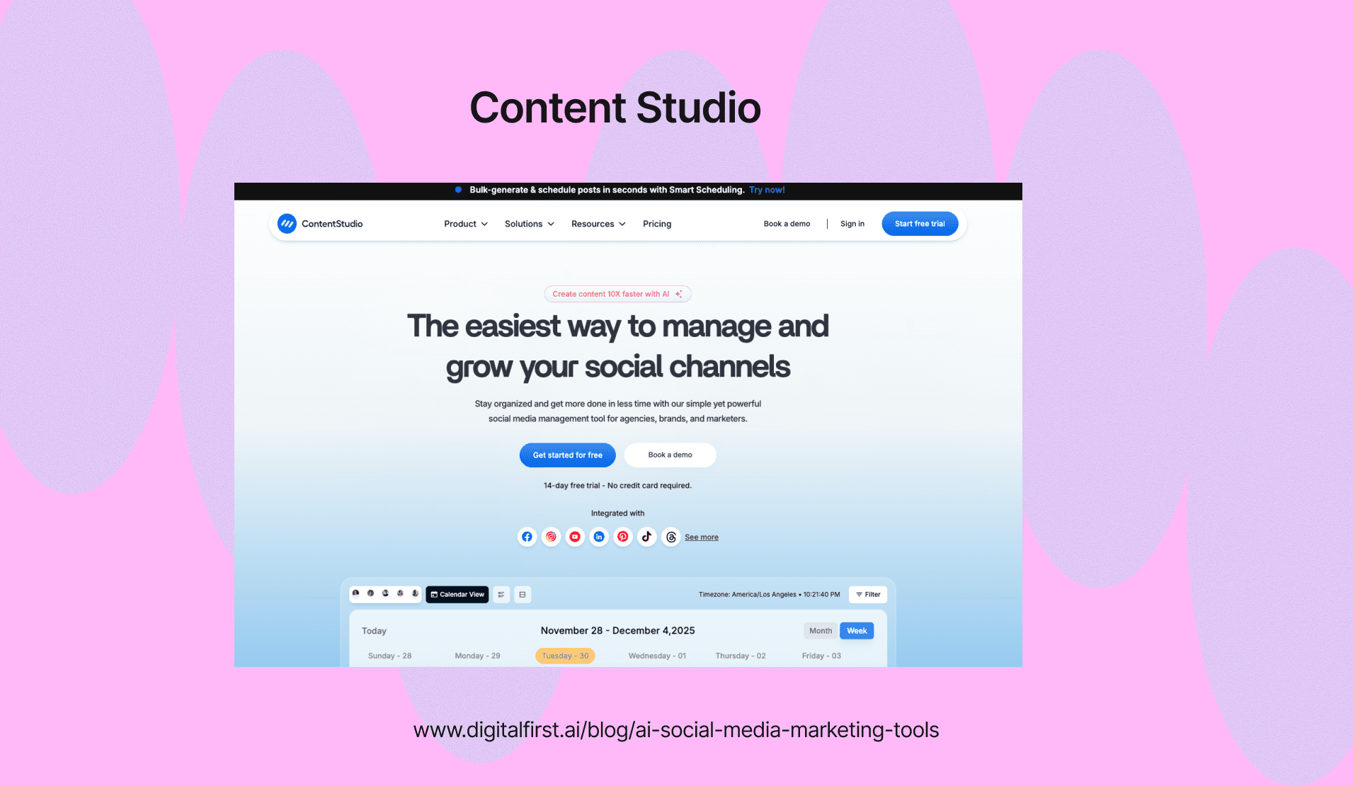 ContentStudio – Best for Content Discovery & Curation