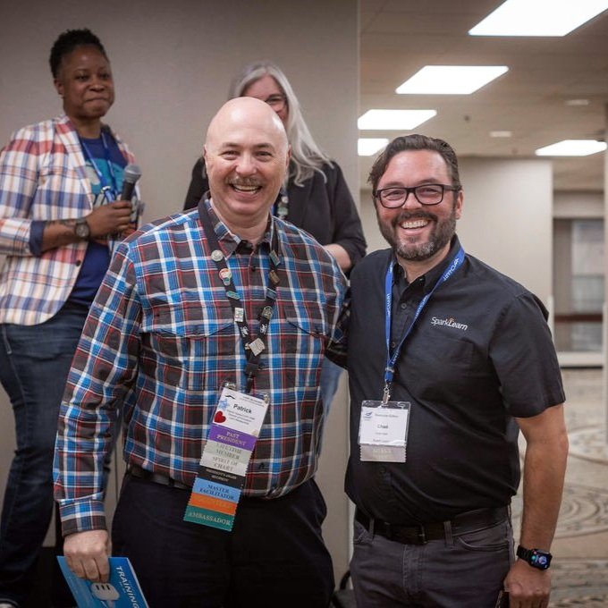 Chad Udell with friend and hospitality expert Patrick Yearout
