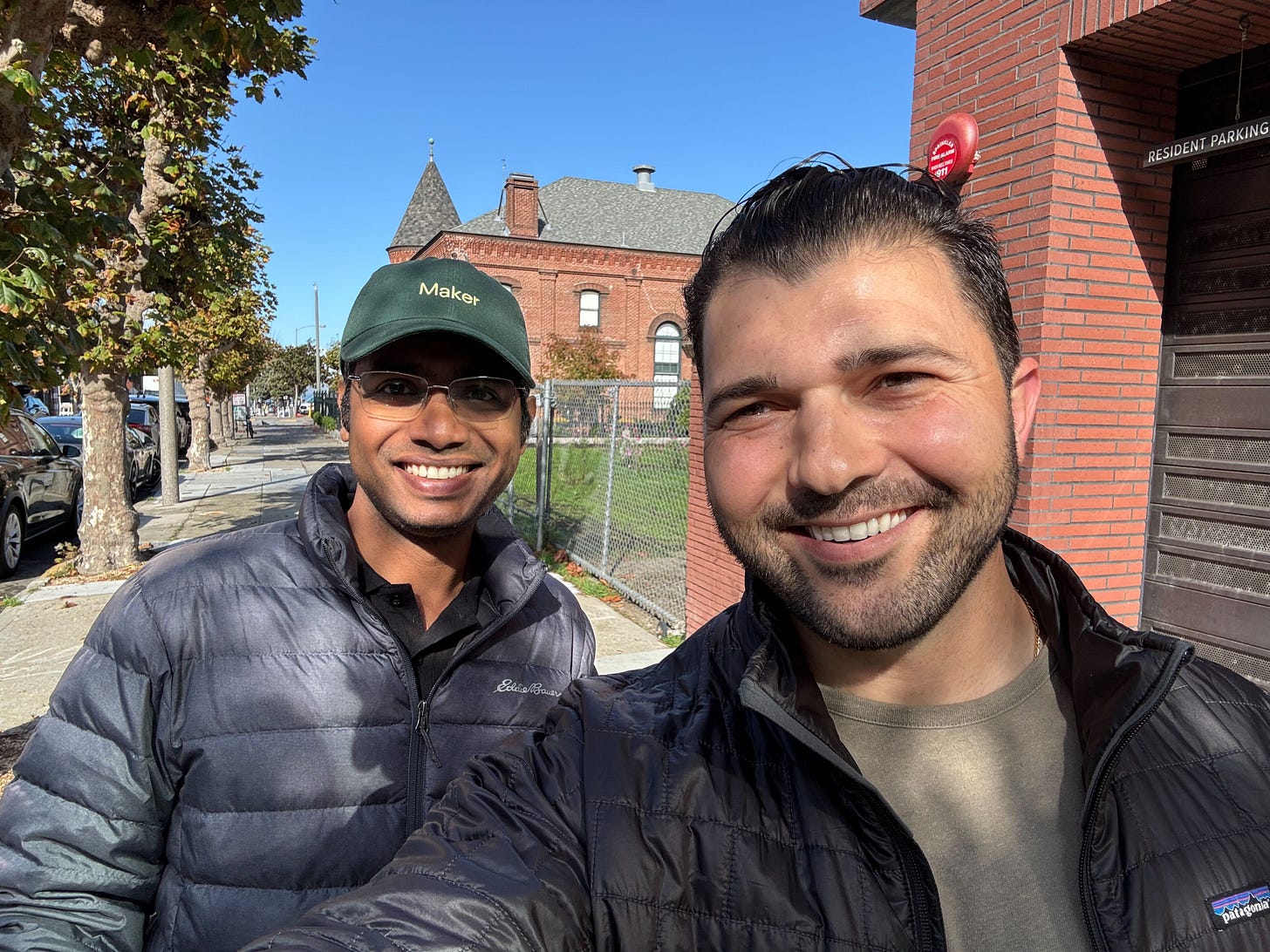 Shashank PS, Founder and CEO of Perpetual (left)
