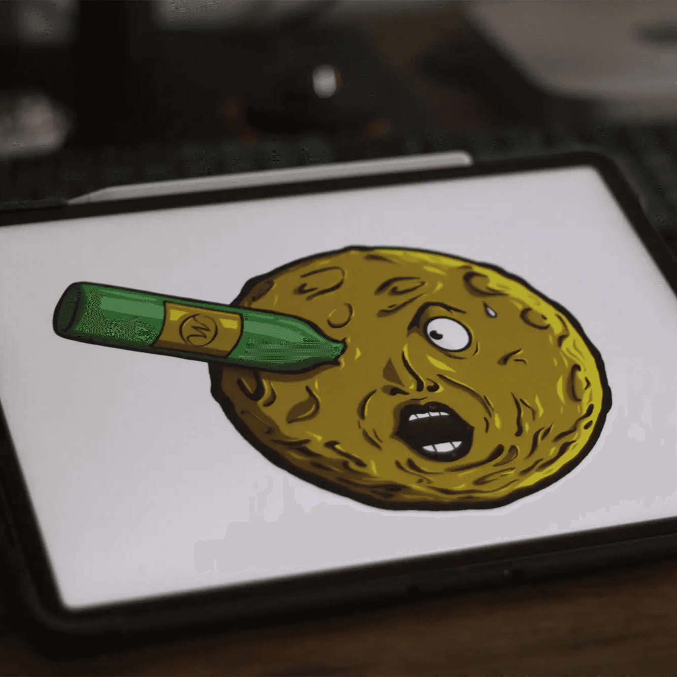 Visuel d'un kakémono du chpateau Masburel à Montravel