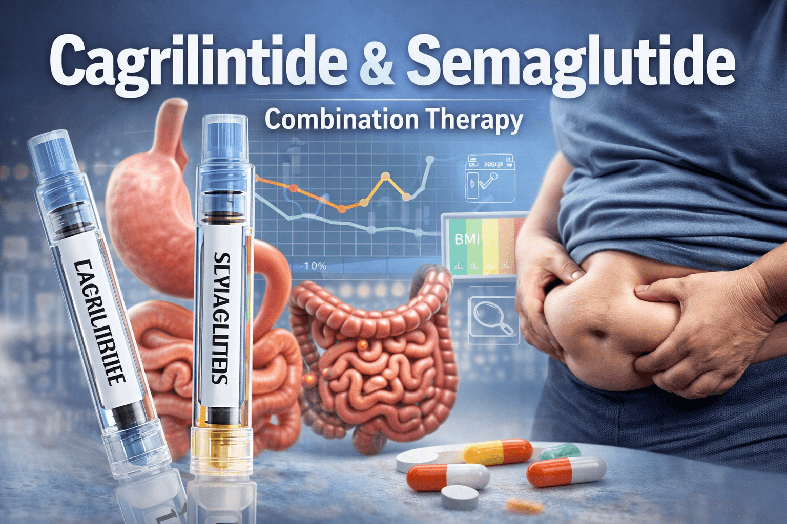 Cagrilintide and Semaglutide