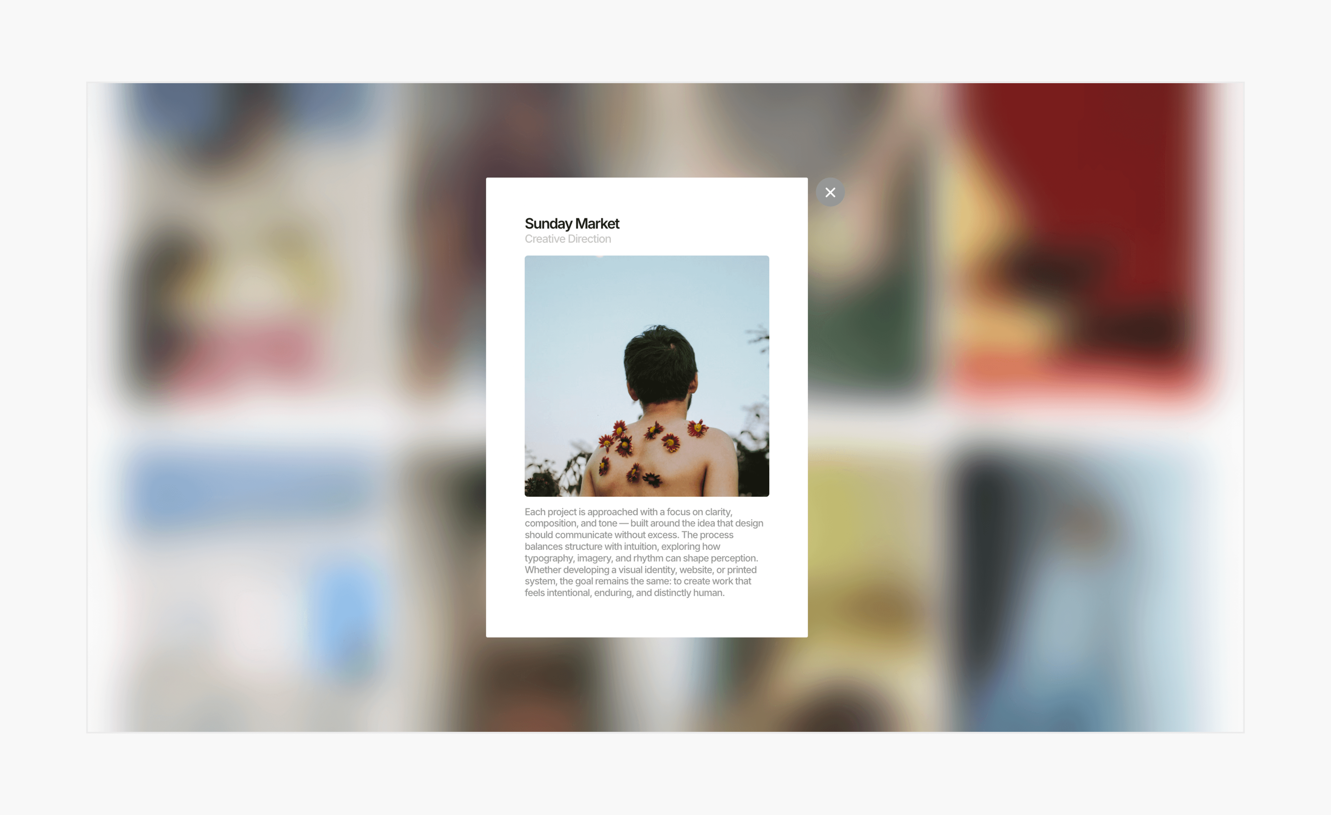 Amina is a modern Framer portfolio template designed for creatives, designers, and studios who value simplicity, balance, and timeless design. Built with refined typography, modular layouts, and fluid interactions, Amina makes it effortless to present work with clarity and intention. Perfect for showcasing visual identities, creative direction, or digital projects, this template offers a minimal yet expressive foundation for building a professional online portfolio.
