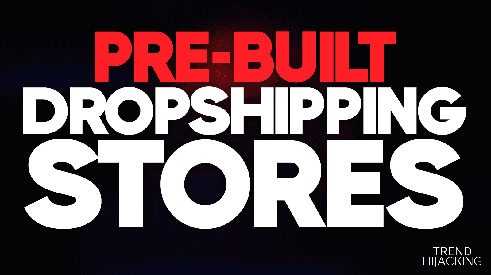 pre-built dropshipping stores