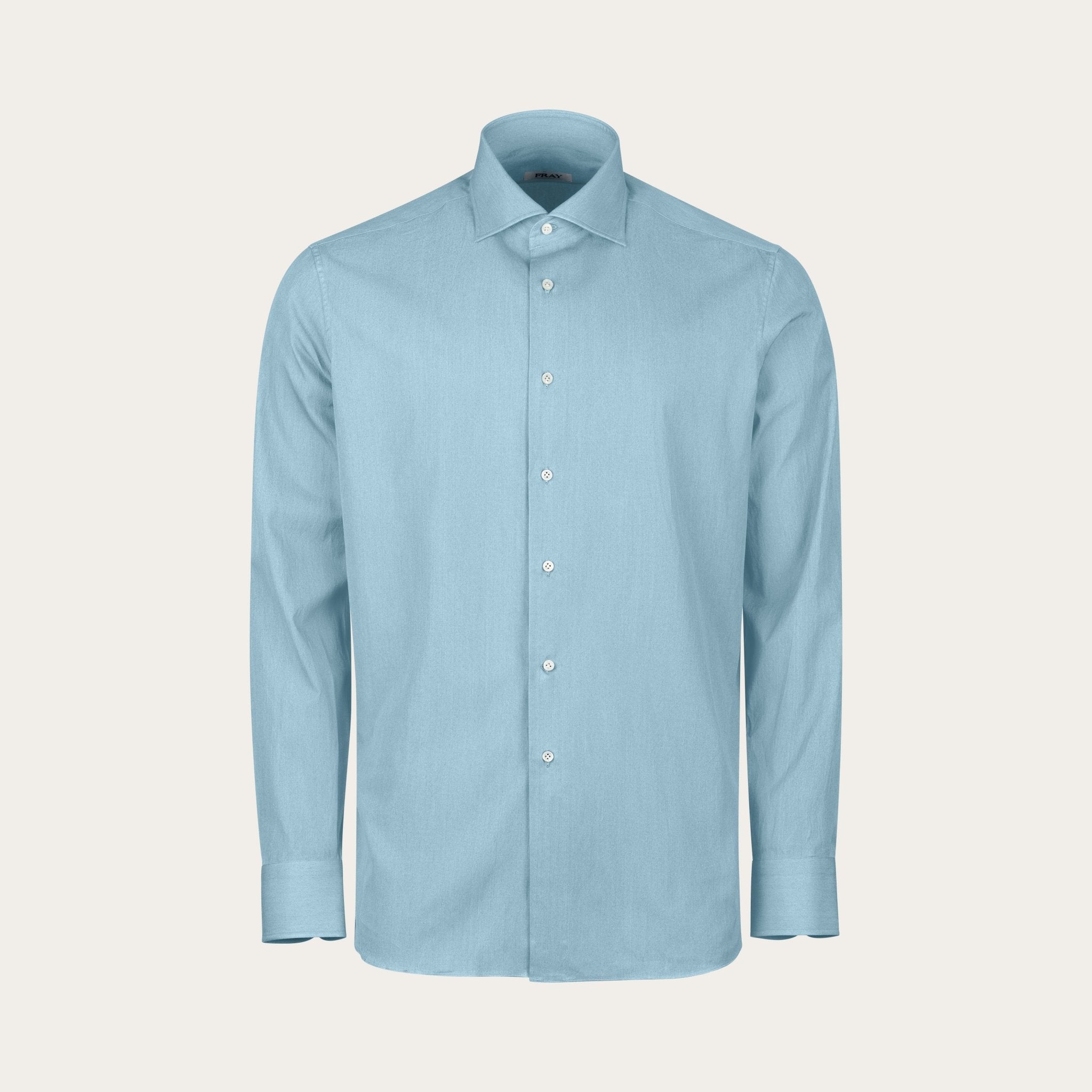 Gabriel Denim Cotton Slim Fit Shirt - Mandelli UK