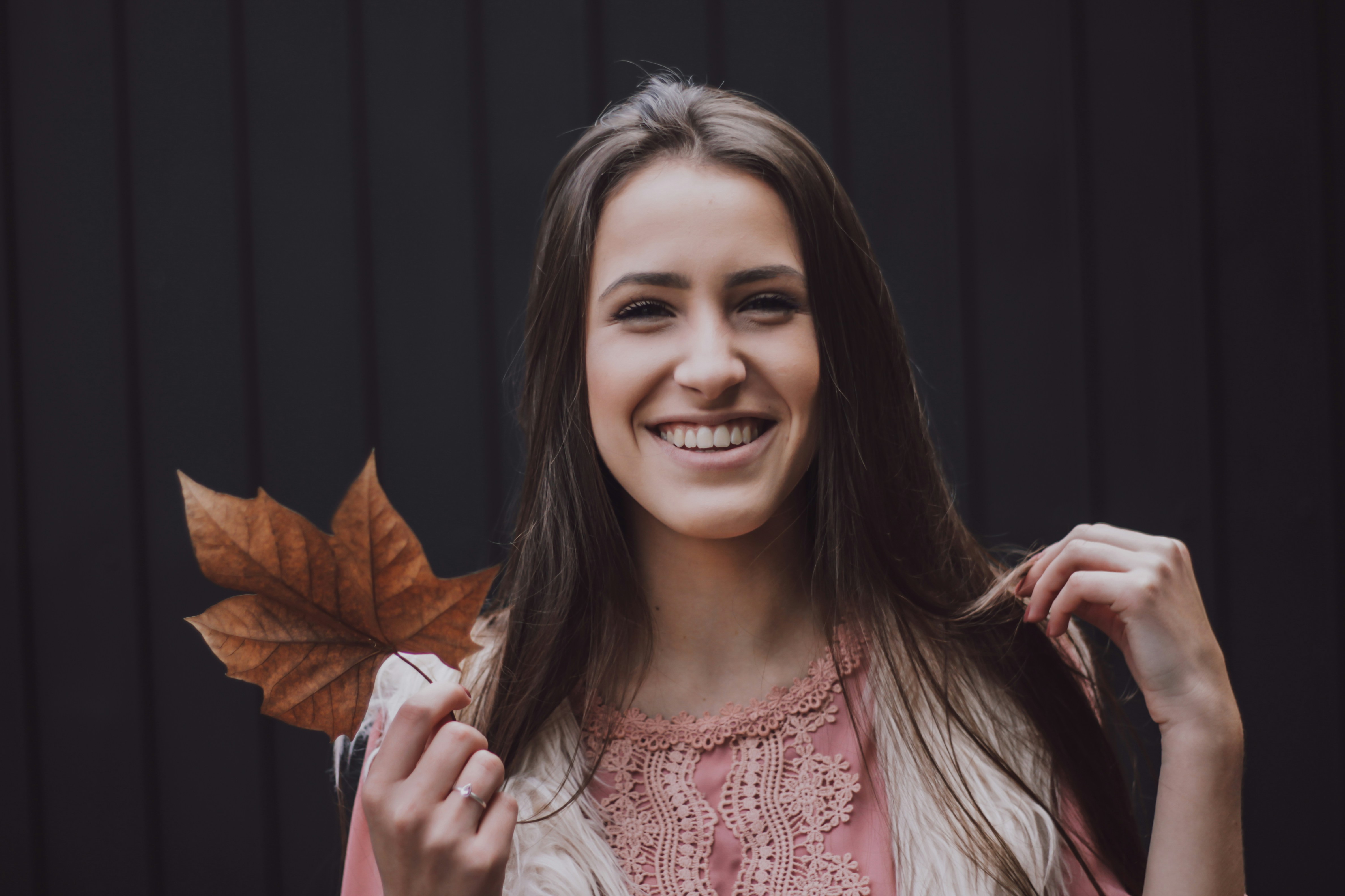 person with a leaf - Warm Weather Fall Outfits