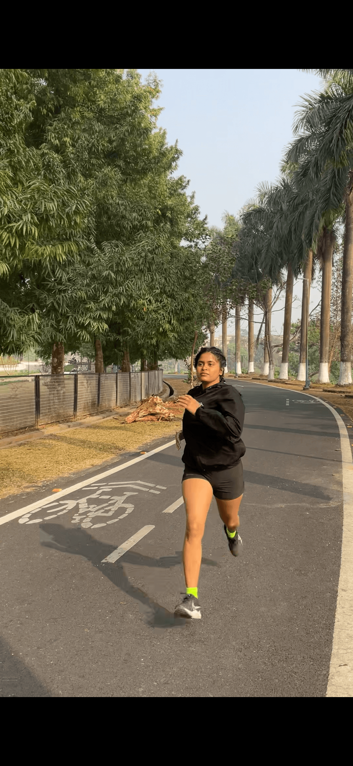Deep Shikha, marathon runner