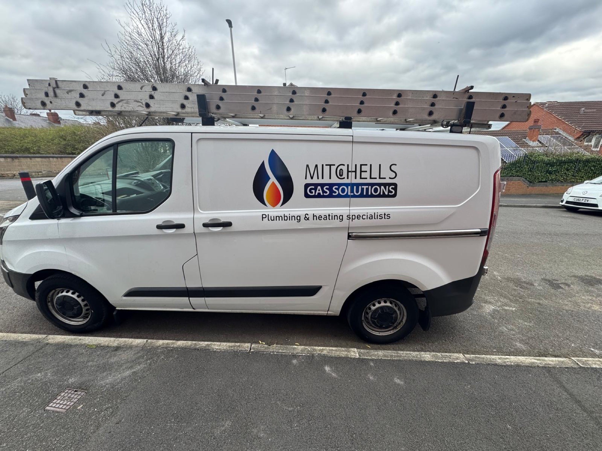 Mitchell's Gas Solutions van ready for a job