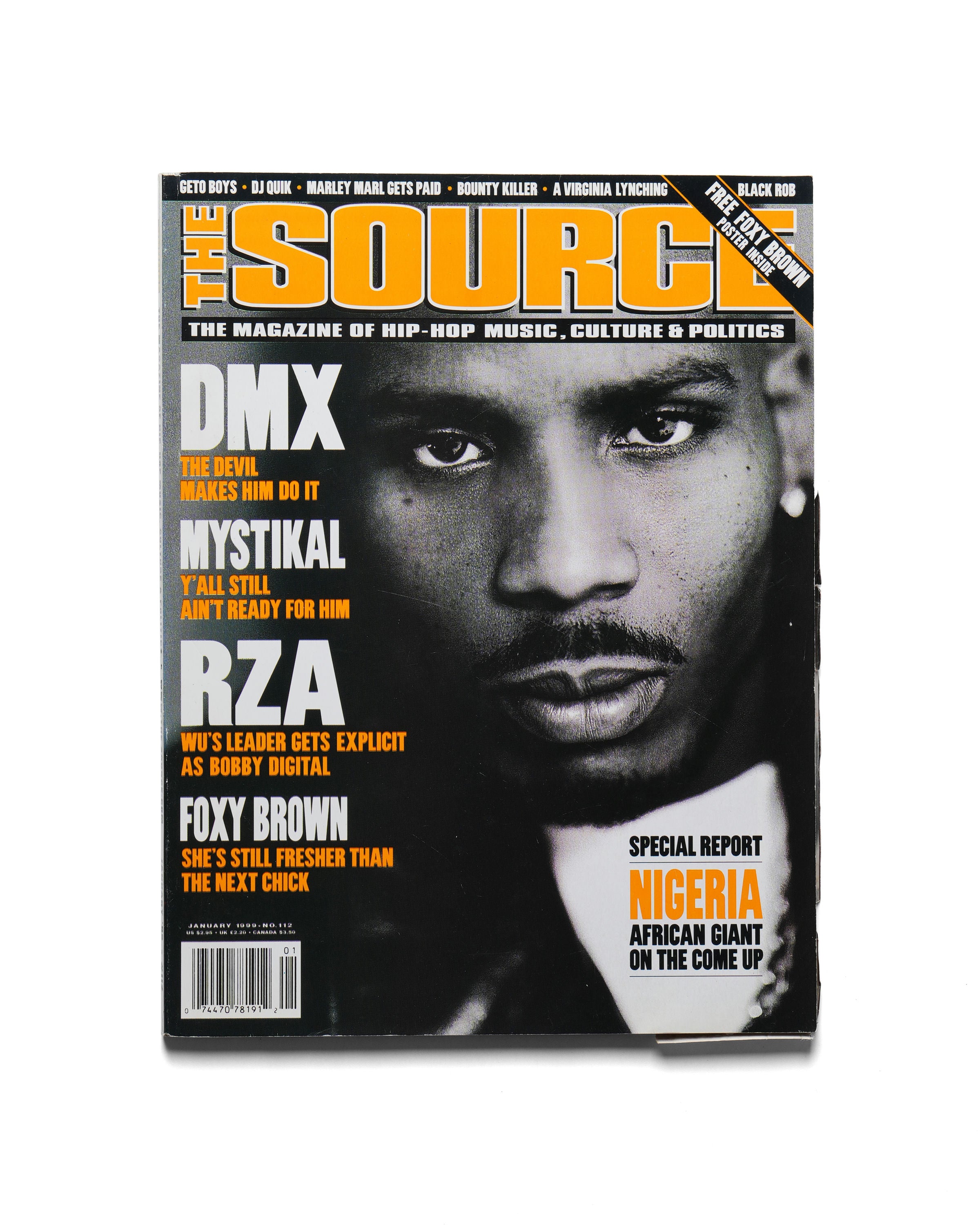 The Source - January 1999 - Front Cover