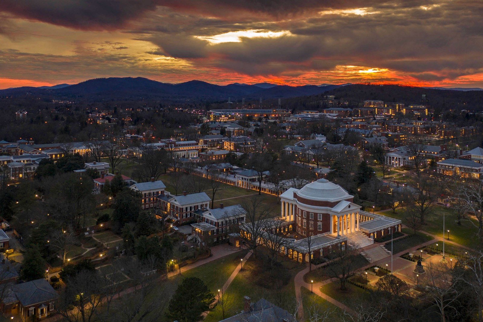 Visit the historic University of Virginia in Charlottsville Virginia