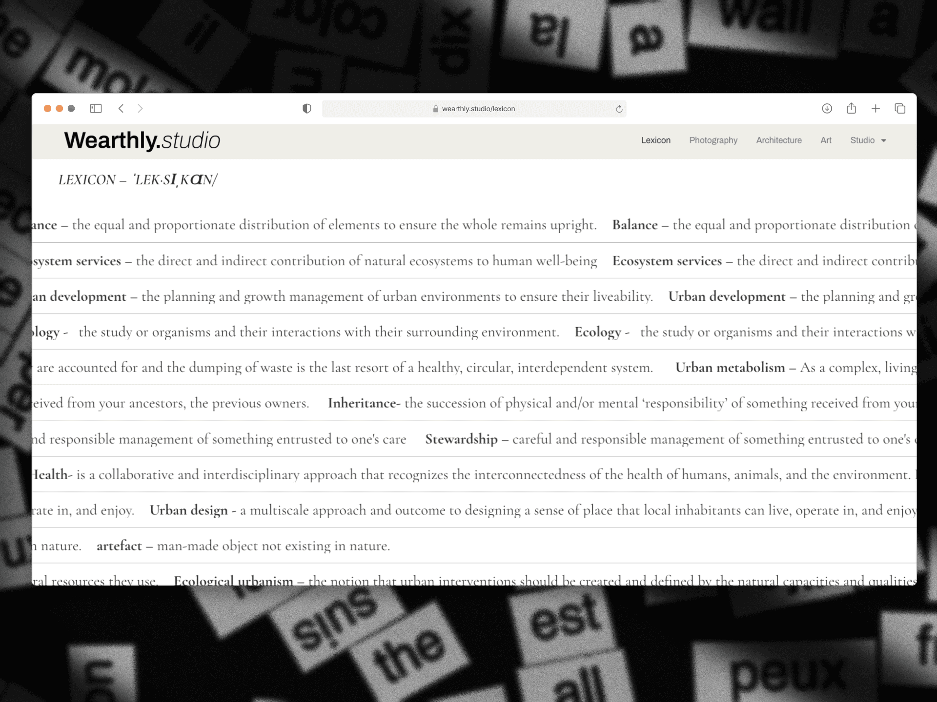 Anthony Jibueze Wearthly Project